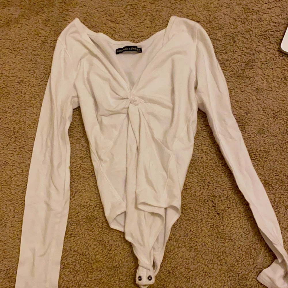 Abercrombie & Finch white bodysuit